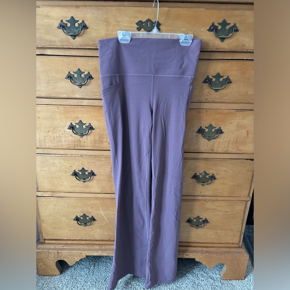 Athleta flare pants purple size m